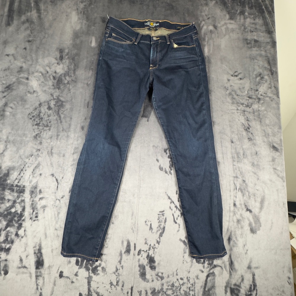 Lucky Brand Sofia Skinny Jeans Womens 10/30 Dark Wash Ankle Stretch Denim